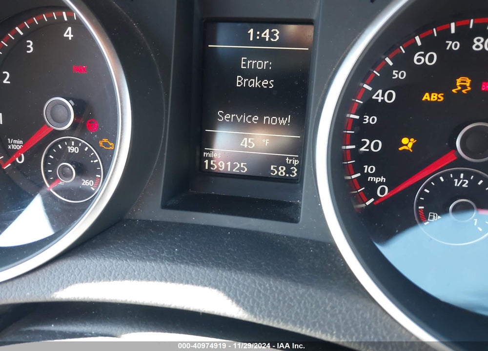2012 VOLKSWAGEN GTI 2-DOOR VIN: WVWEV7AJ6CW211373