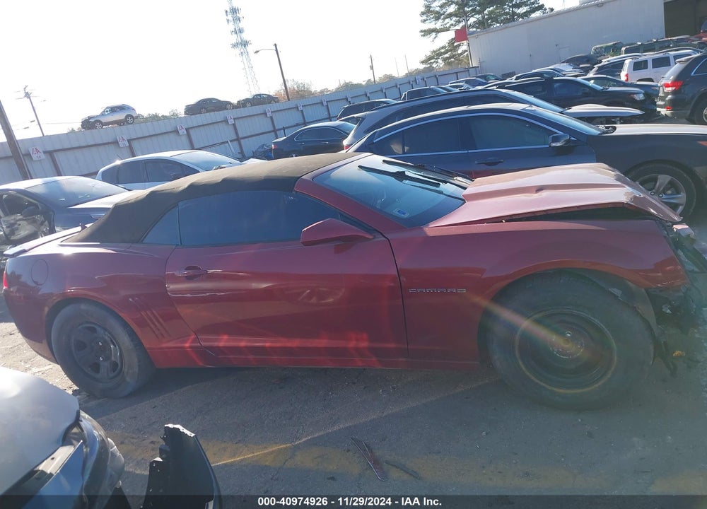 2015 CHEVROLET CAMARO 2LT VIN: 2G1FF3D3XF9133046