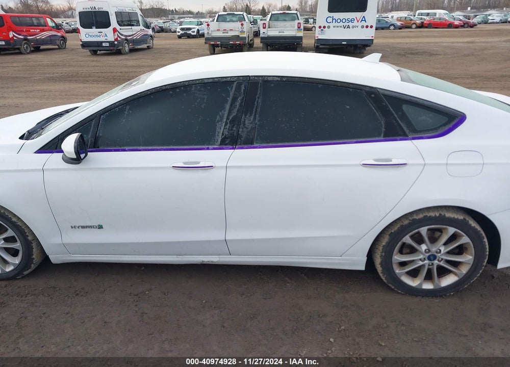 2019 FORD FUSION HYBRID SE VIN: 3FA6P0LU2KR223122