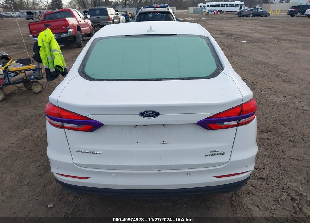 2019 FORD FUSION HYBRID SE VIN: 3FA6P0LU2KR223122