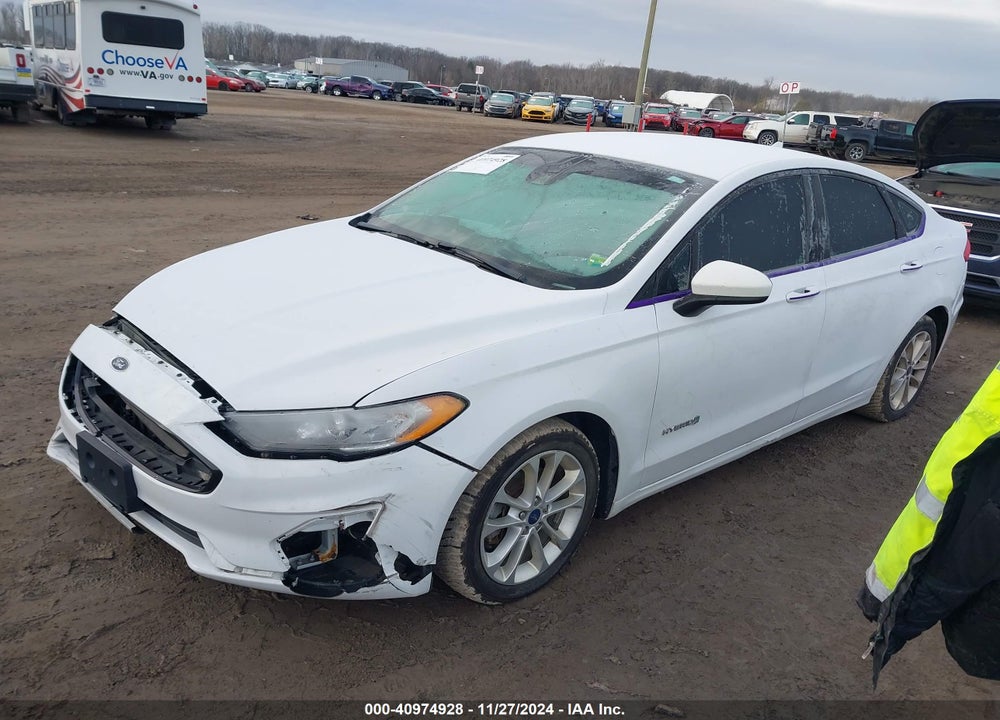 2019 FORD FUSION HYBRID SE VIN: 3FA6P0LU2KR223122