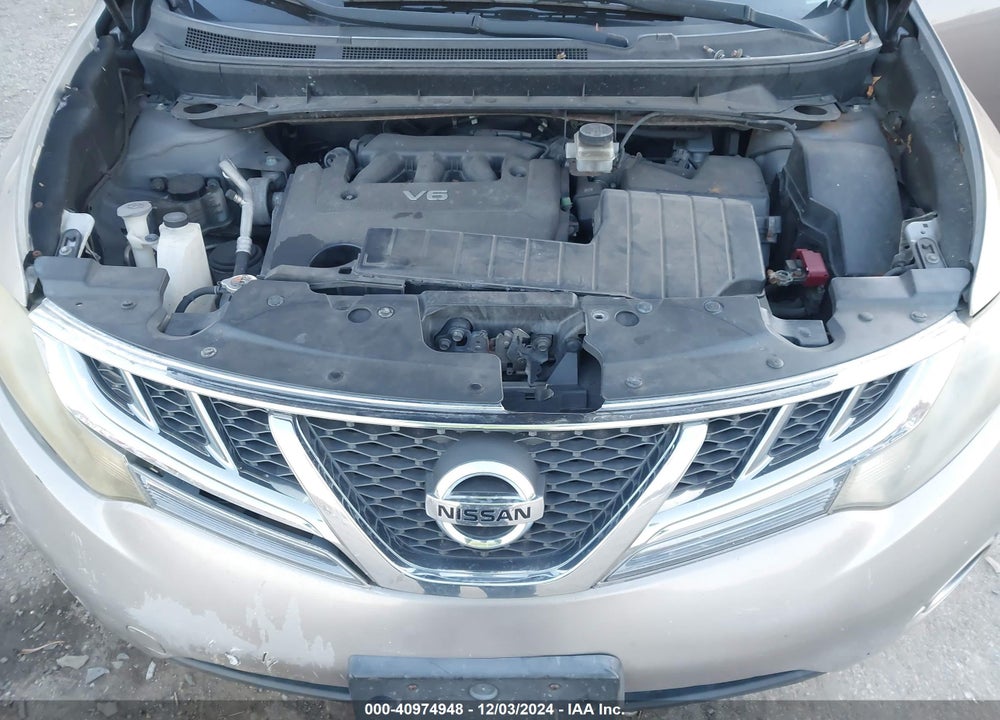 2011 NISSAN MURANO VIN: JN8AZ1MU7BW057846