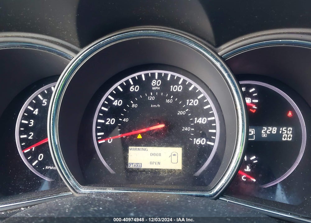 2011 NISSAN MURANO VIN: JN8AZ1MU7BW057846