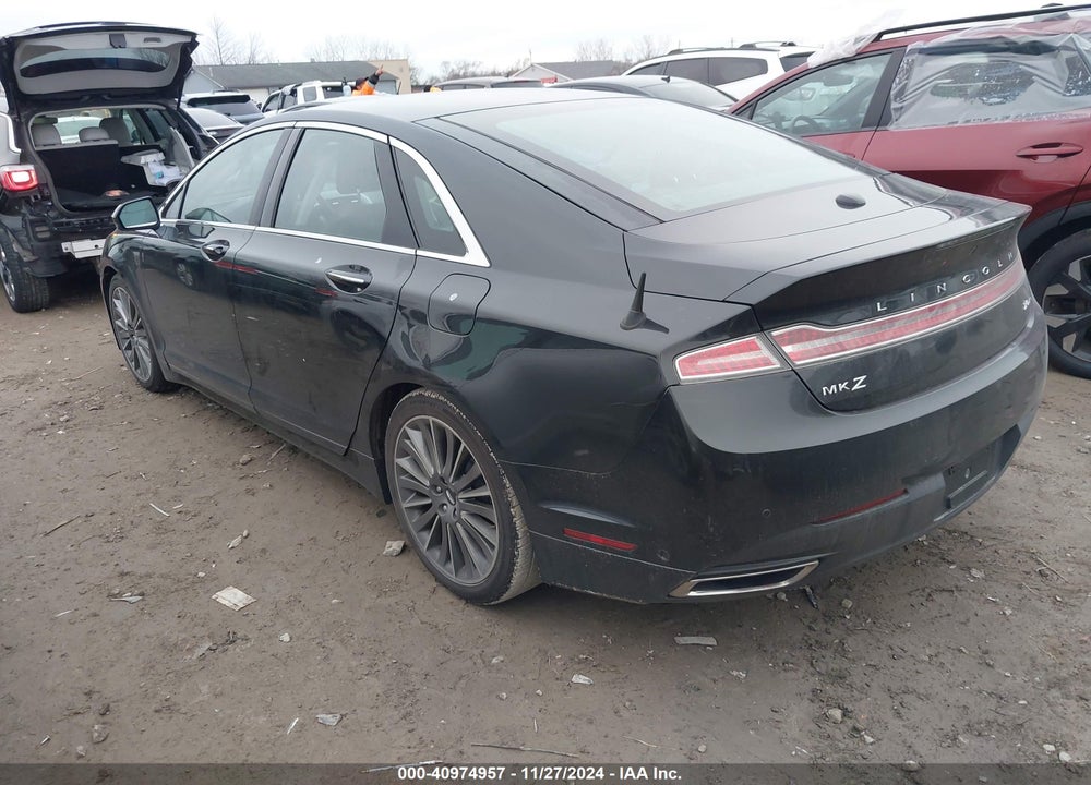 2013 LINCOLN MKZ VIN: 3LN6L2G96DR802796