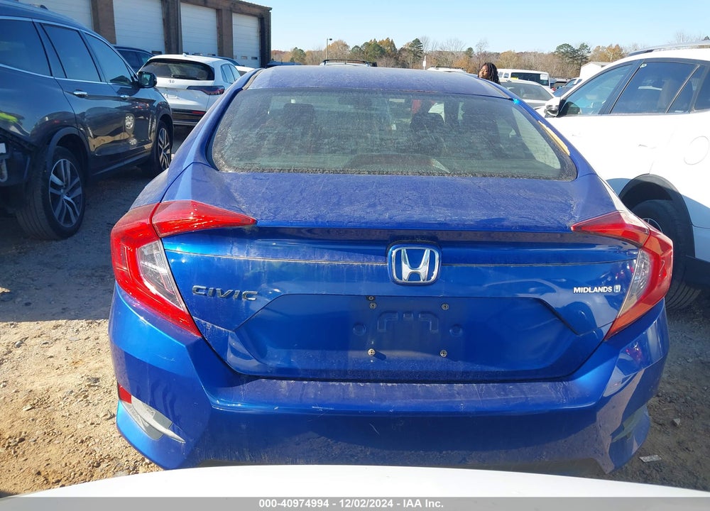 2016 HONDA CIVIC LX VIN: 19XFC2F52GE008313