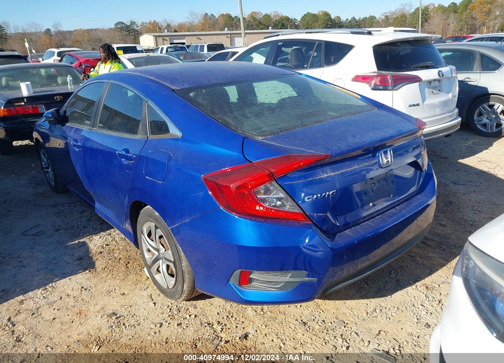 2016 HONDA CIVIC LX VIN: 19XFC2F52GE008313