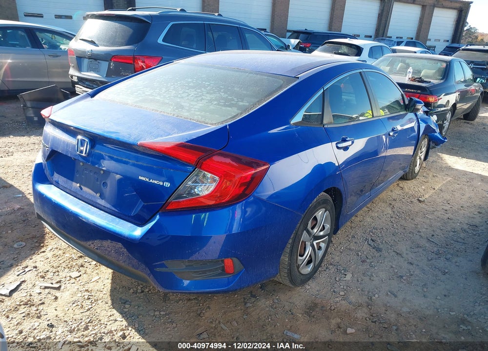 2016 HONDA CIVIC LX VIN: 19XFC2F52GE008313