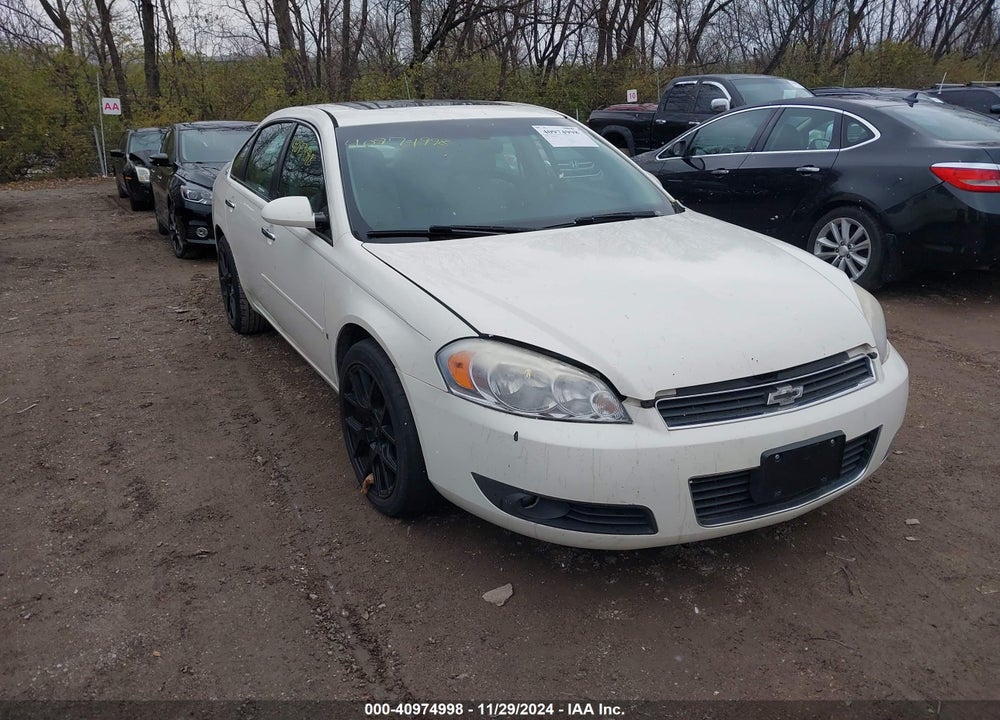 2008 CHEVROLET IMPALA LTZ VIN: 2G1WU583989234920
