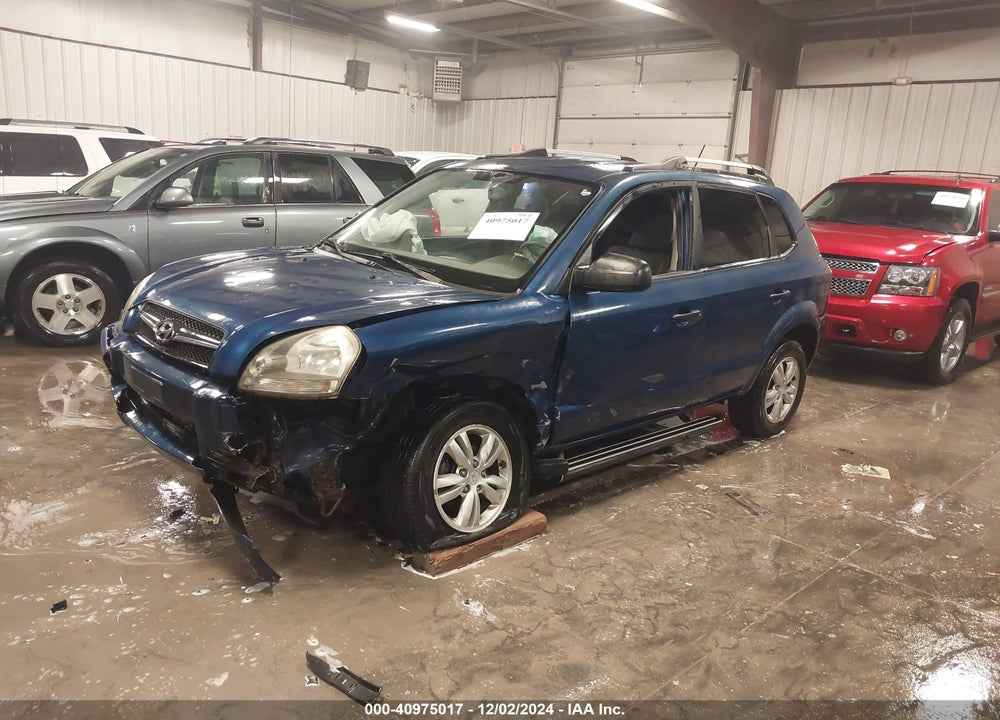 2009 HYUNDAI TUCSON GLS VIN: KM8JM12B49U005622
