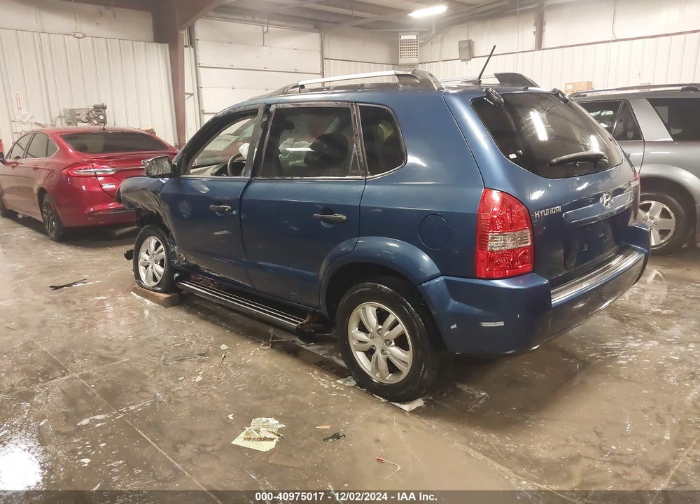 2009 HYUNDAI TUCSON GLS VIN: KM8JM12B49U005622