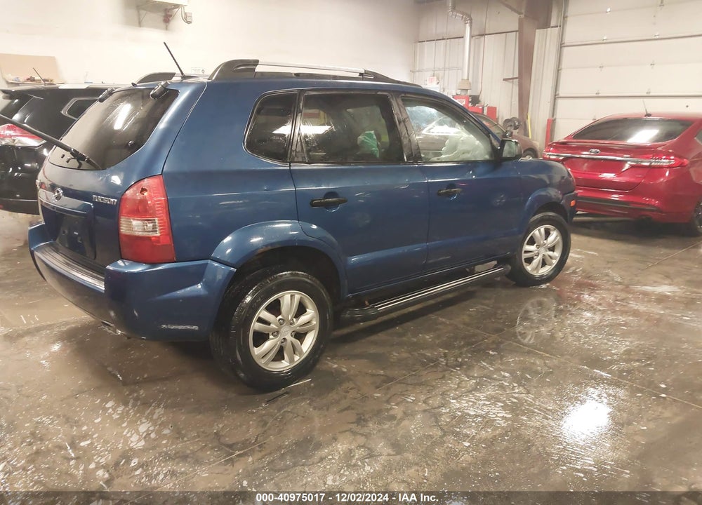 2009 HYUNDAI TUCSON GLS VIN: KM8JM12B49U005622
