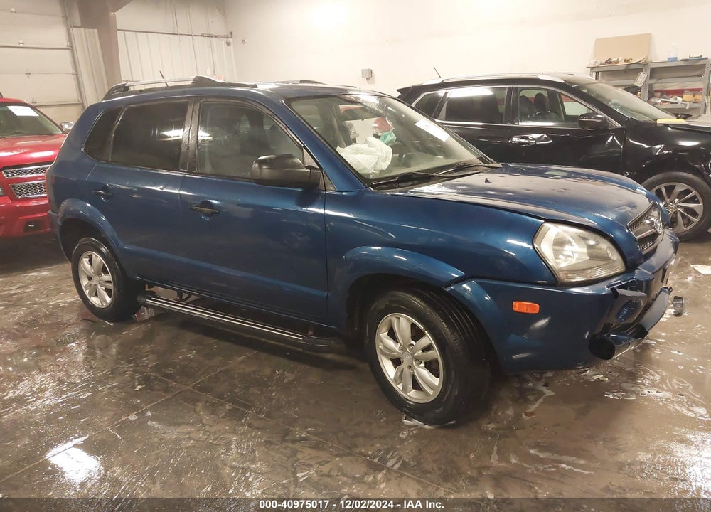 2009 HYUNDAI TUCSON GLS VIN: KM8JM12B49U005622