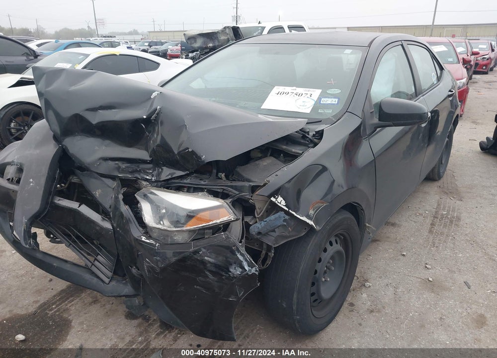 2015 TOYOTA COROLLA LE VIN: 5YFBURHE3FP301152