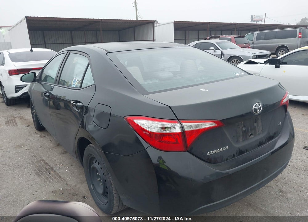 2015 TOYOTA COROLLA LE VIN: 5YFBURHE3FP301152
