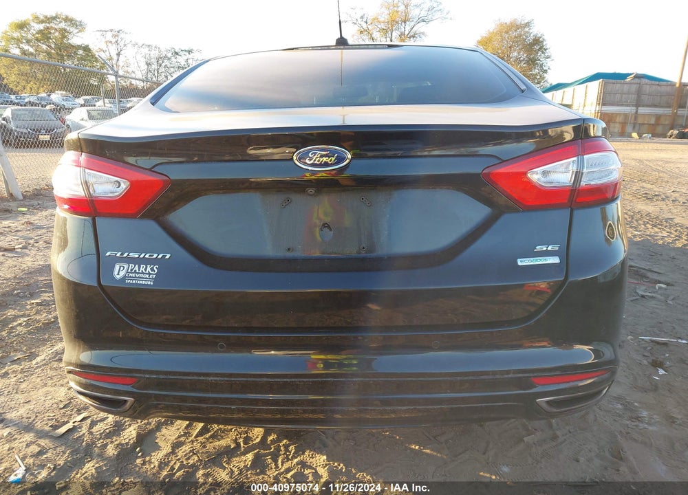 2016 FORD FUSION SE VIN: 3FA6P0H90GR366016