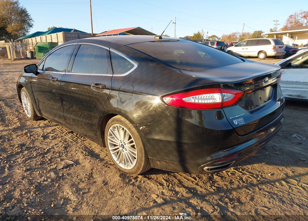 2016 FORD FUSION SE VIN: 3FA6P0H90GR366016