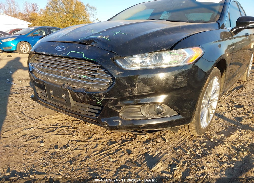 2016 FORD FUSION SE VIN: 3FA6P0H90GR366016