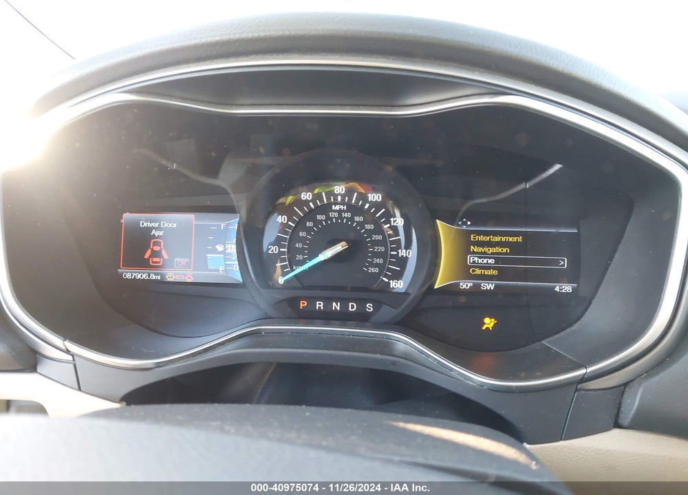2016 FORD FUSION SE VIN: 3FA6P0H90GR366016