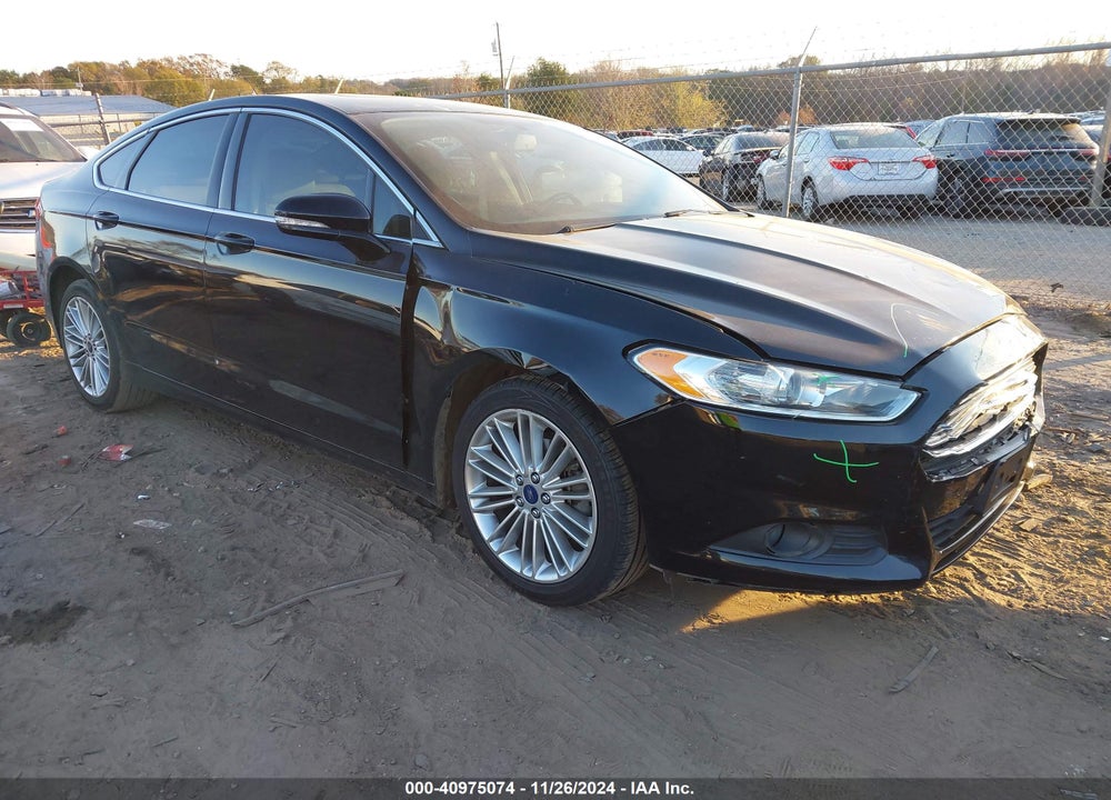 2016 FORD FUSION SE VIN: 3FA6P0H90GR366016