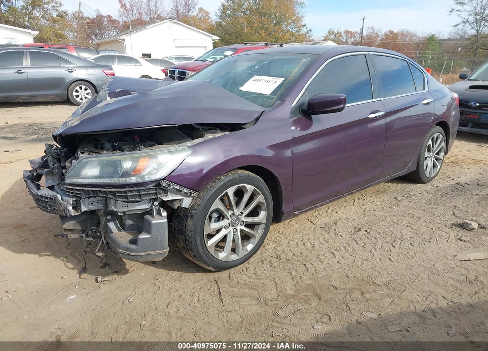 2015 HONDA ACCORD SPORT VIN: 1HGCR2F57FA092844