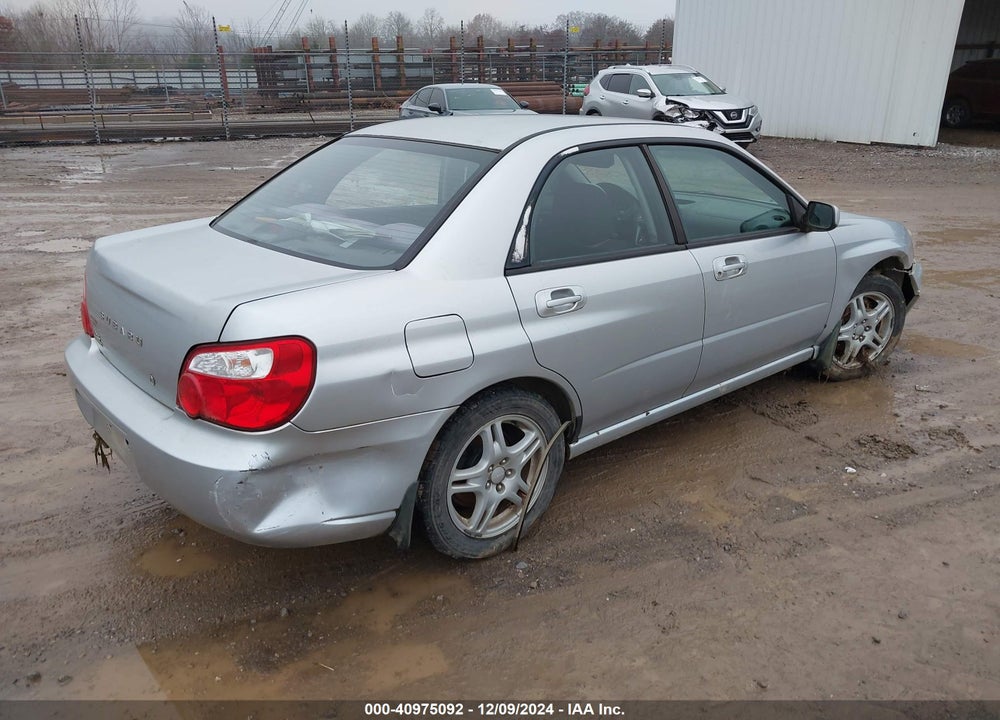 2004 SUBARU IMPREZA 2.5RS VIN: JF1GD67544H512882