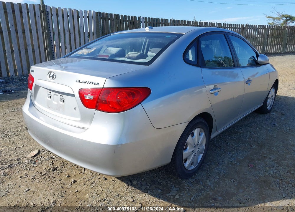 2008 HYUNDAI ELANTRA GLS/SE VIN: KMHDU46D68U570365