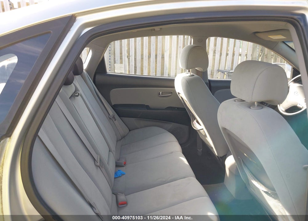 2008 HYUNDAI ELANTRA GLS/SE VIN: KMHDU46D68U570365
