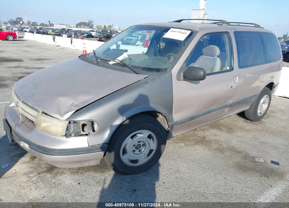 1995 MERCURY VILLAGER VIN: 4M2DV11W7SDJ34621