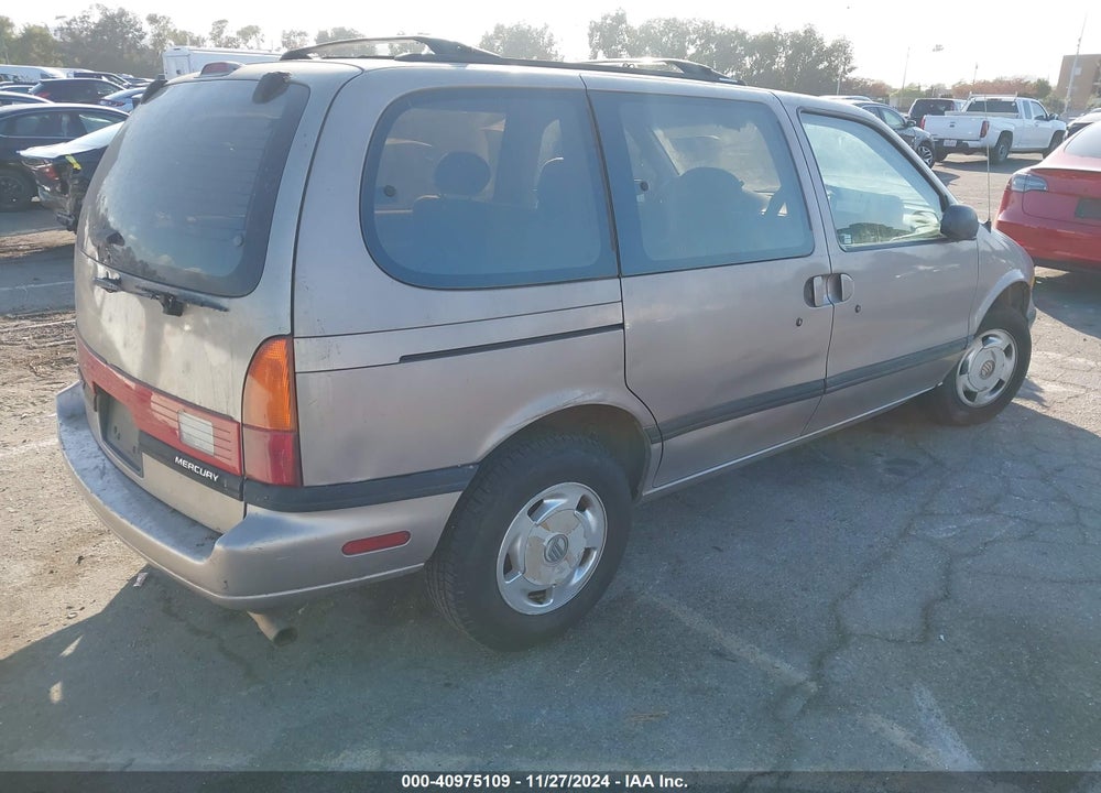 1995 MERCURY VILLAGER VIN: 4M2DV11W7SDJ34621