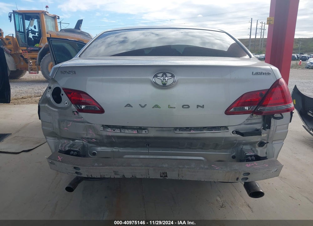 2008 TOYOTA AVALON LIMITED VIN: 4T1BK36B78U311633
