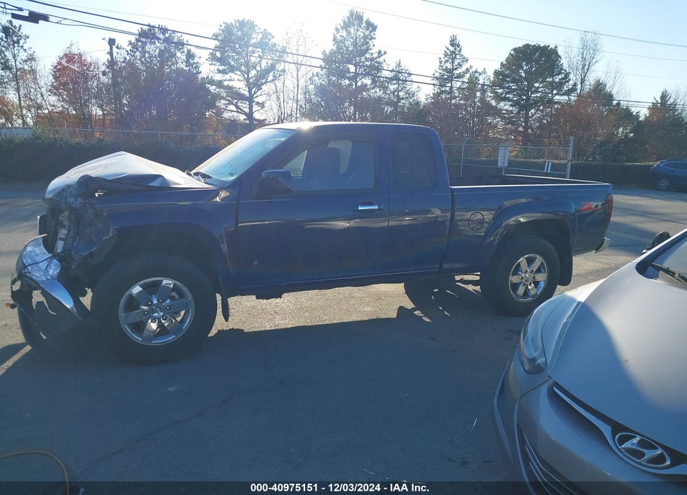 2009 CHEVROLET COLORADO LT VIN: 1GCDS19E698138544