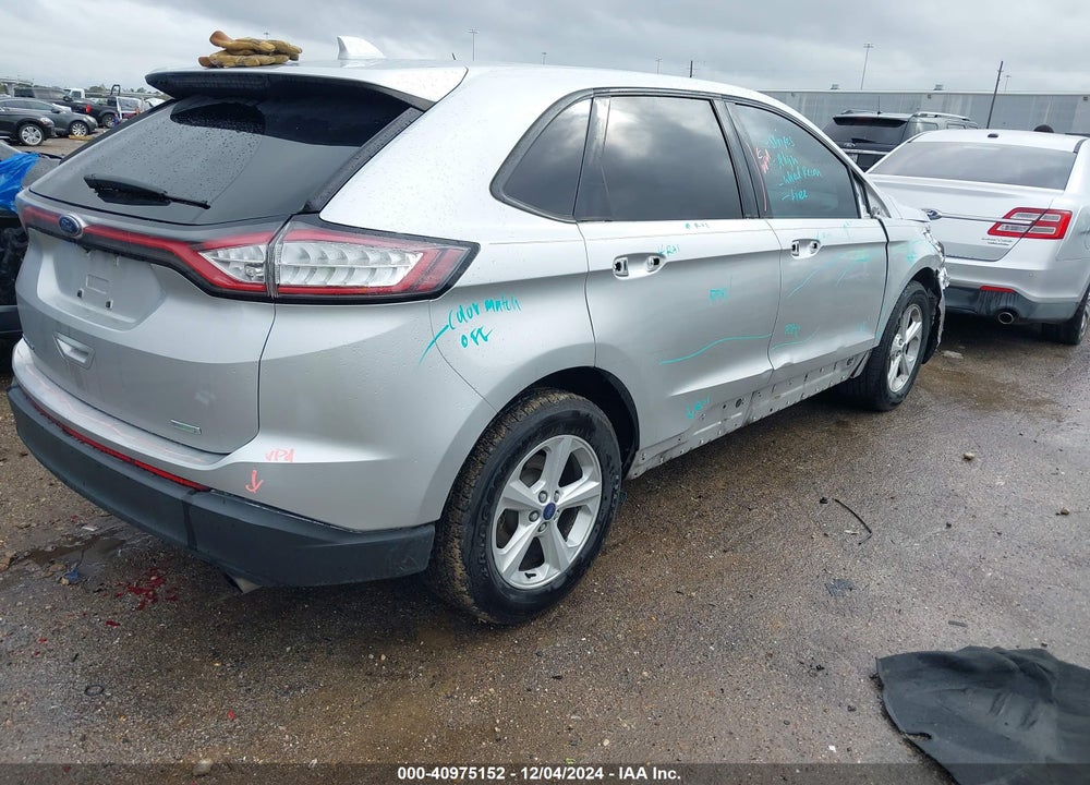 2015 FORD EDGE SE VIN: 2FMTK3G92FBC17288
