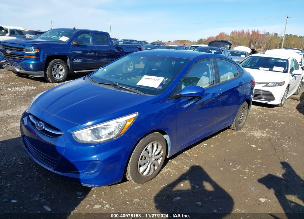 2015 HYUNDAI ACCENT GLS VIN: KMHCT4AE0FU856112