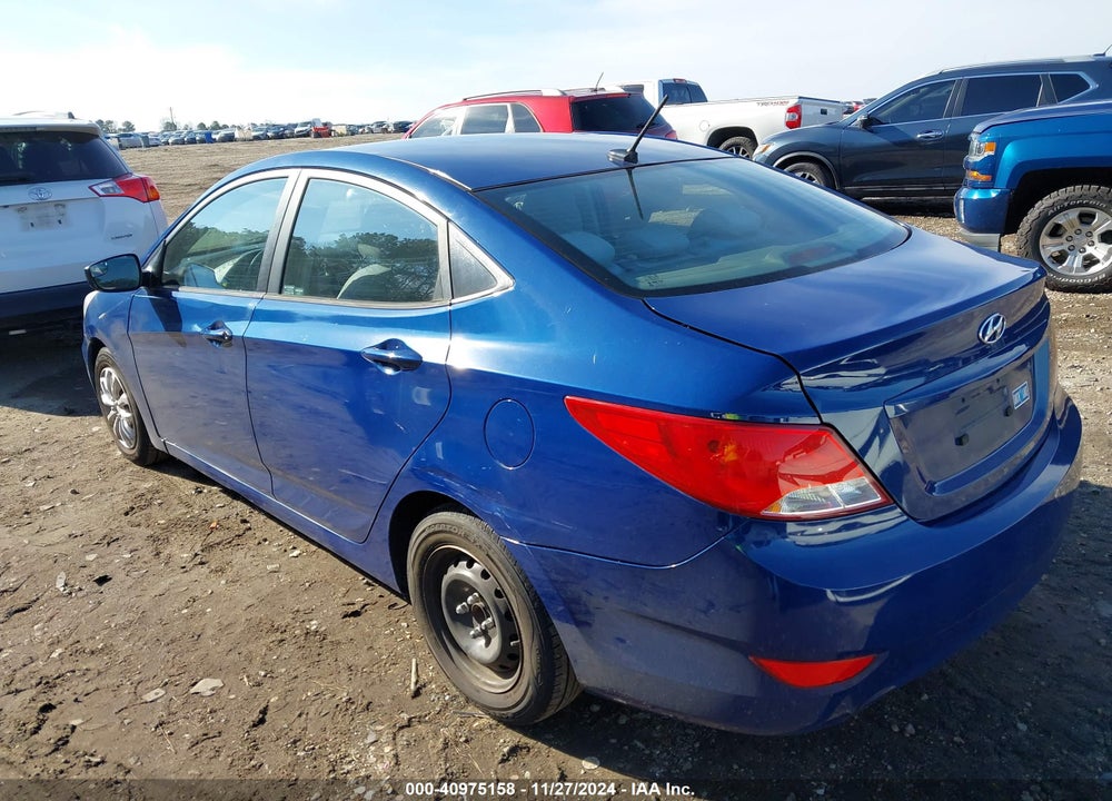 2015 HYUNDAI ACCENT GLS VIN: KMHCT4AE0FU856112