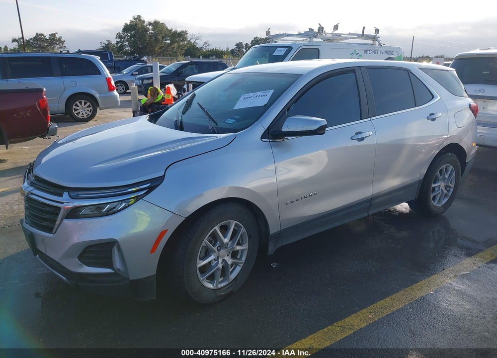 2022 CHEVROLET EQUINOX FWD LT VIN: 3GNAXKEV2NS188835