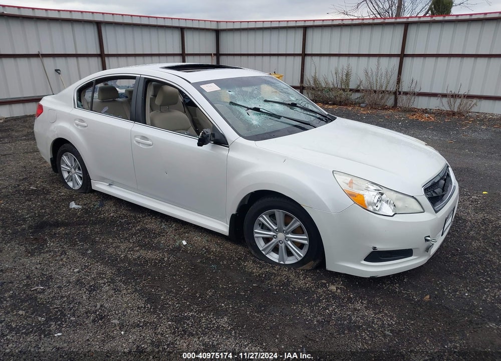 2011 SUBARU LEGACY 2.5I PREMIUM VIN: 4S3BMBG62B3246844