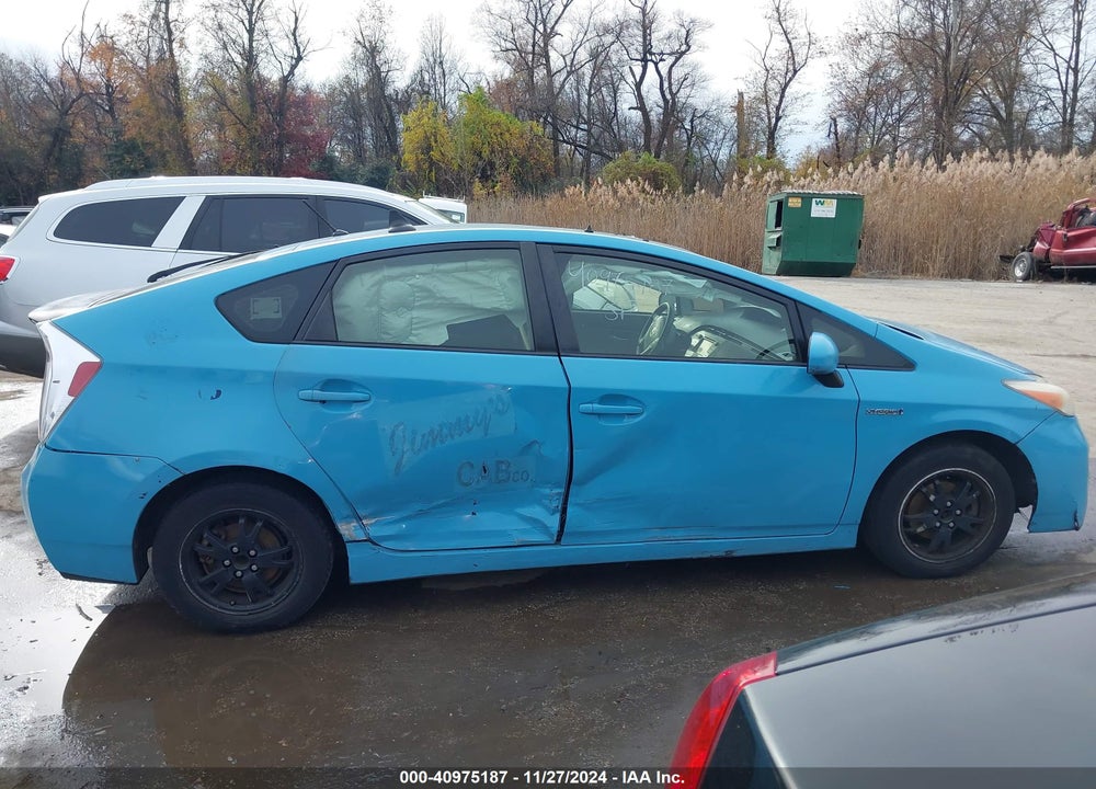 2013 TOYOTA PRIUS VIN: JTDKN3DU8D0340222