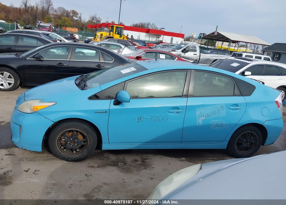 2013 TOYOTA PRIUS VIN: JTDKN3DU8D0340222