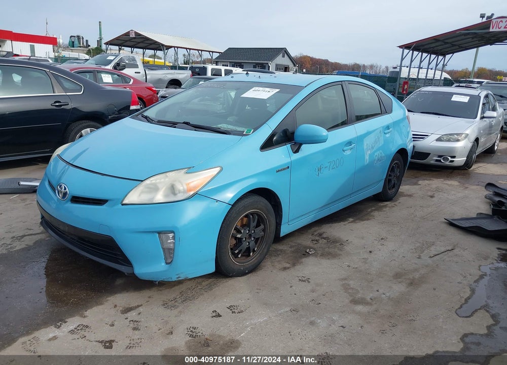 2013 TOYOTA PRIUS VIN: JTDKN3DU8D0340222