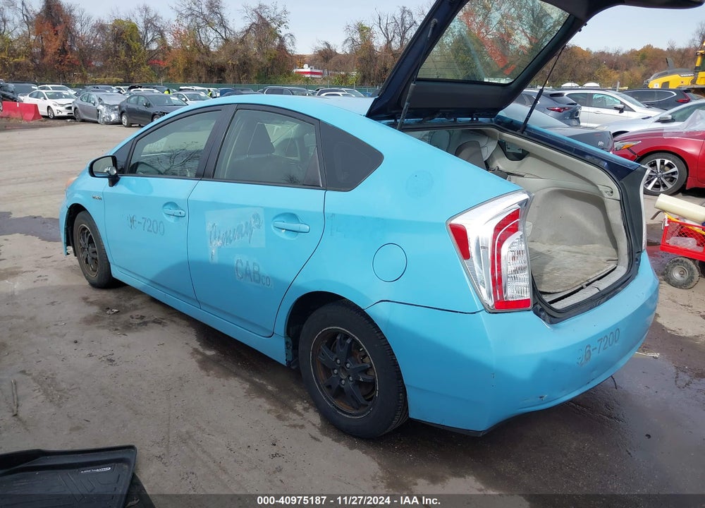 2013 TOYOTA PRIUS VIN: JTDKN3DU8D0340222