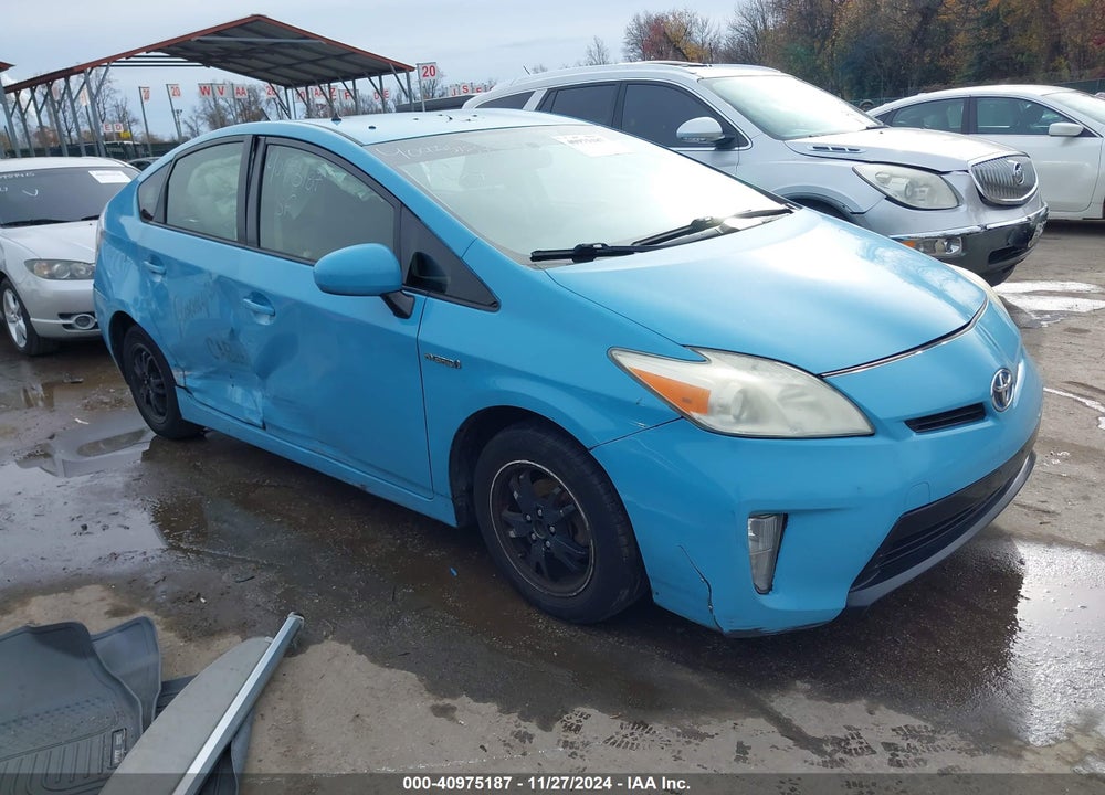 2013 TOYOTA PRIUS VIN: JTDKN3DU8D0340222