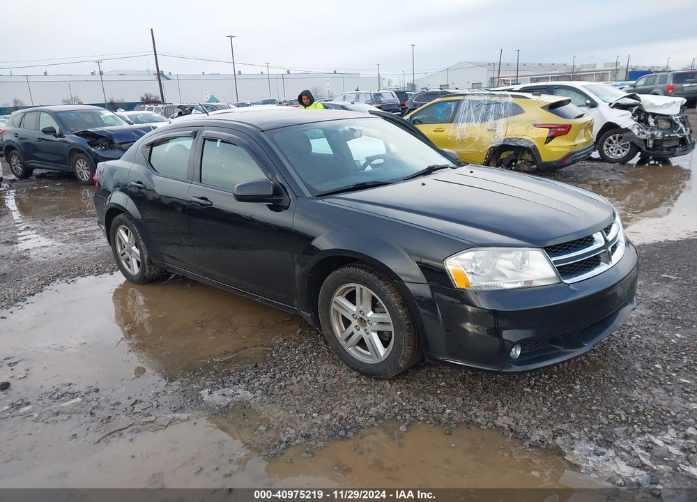 2014 DODGE AVENGER SXT VIN: 1C3CDZCB5EN128073