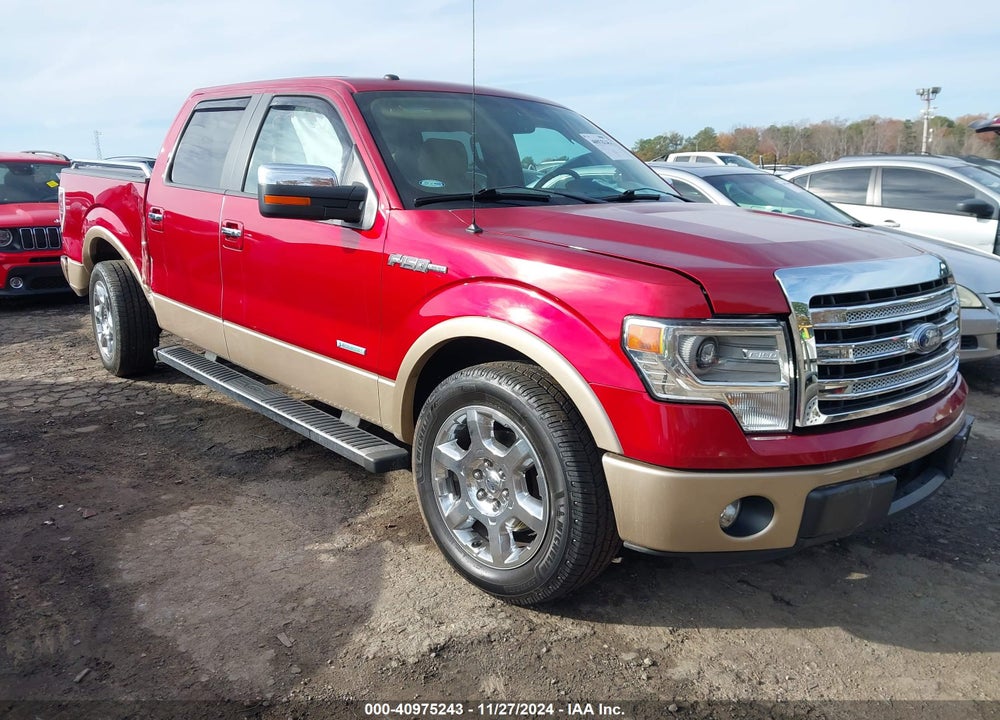 2013 FORD F-150 LARIAT VIN: 1FTFW1CT1DKD18885