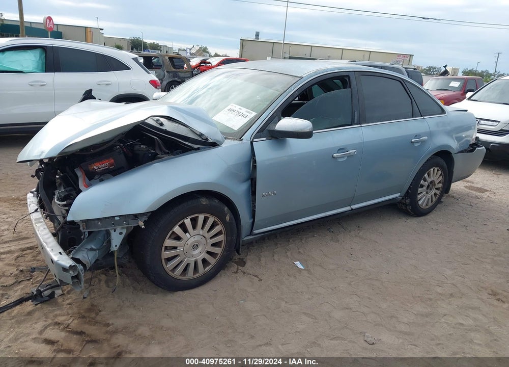 2008 MERCURY SABLE VIN: 1MEHM40W28G625004