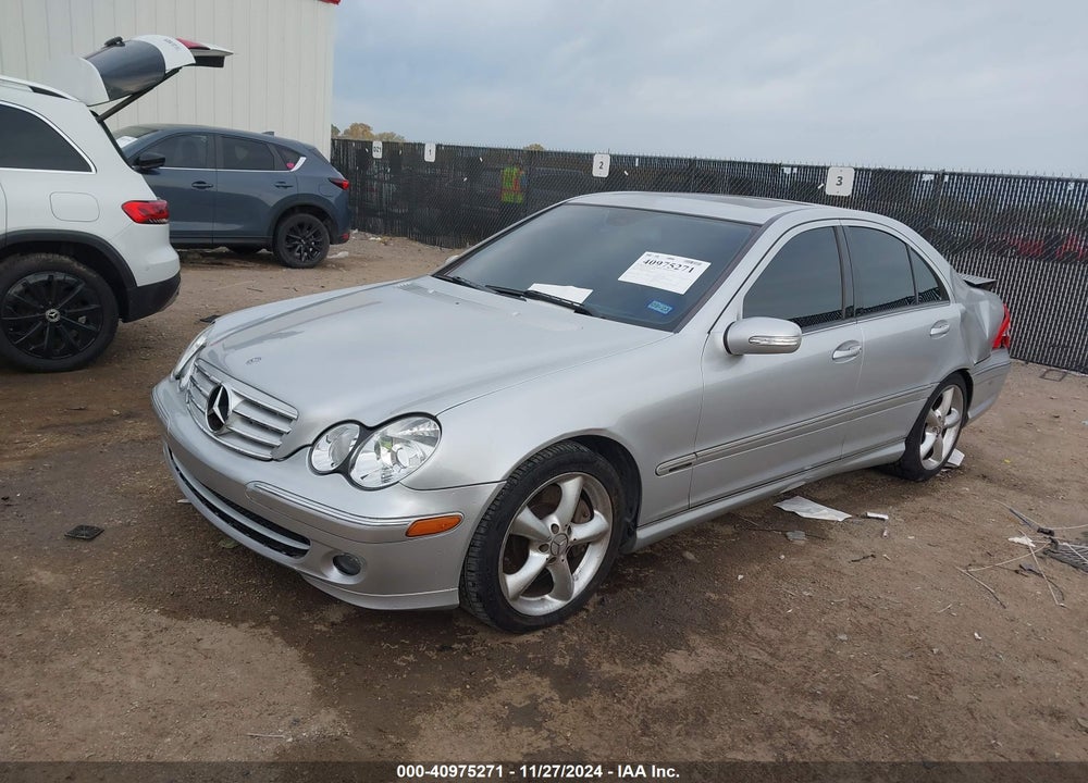 2005 MERCEDES-BENZ C 230 KOMPRESSOR SPORT VIN: WDBRF40J55F668739