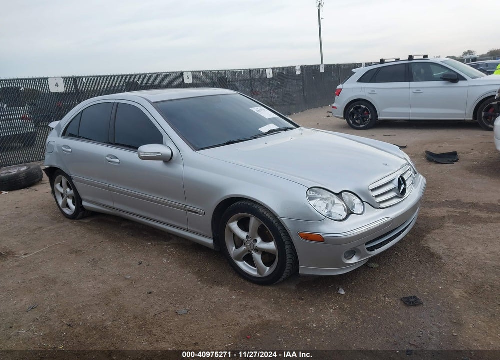 2005 MERCEDES-BENZ C 230 KOMPRESSOR SPORT VIN: WDBRF40J55F668739