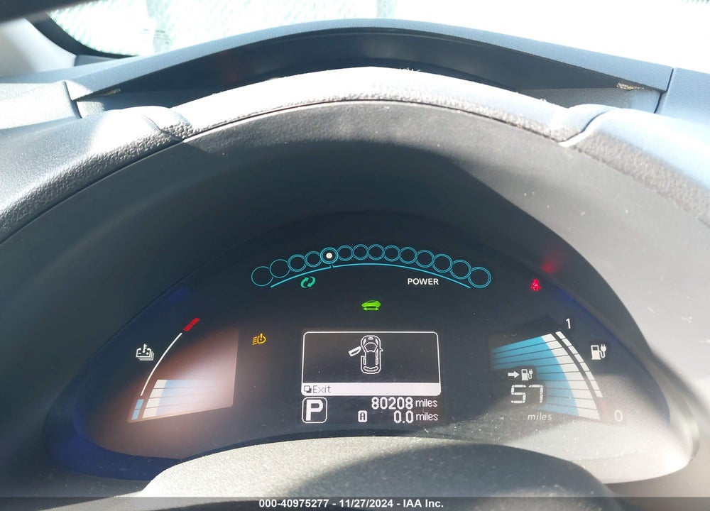 2014 NISSAN LEAF SL VIN: 1N4AZ0CP2EC334335