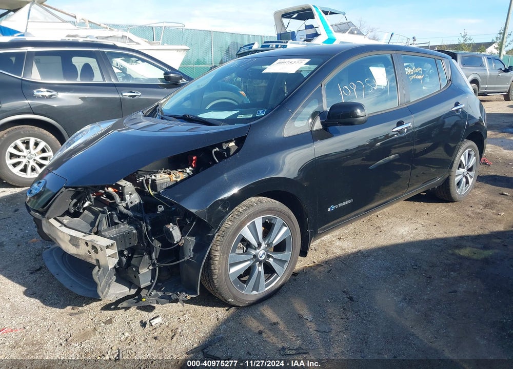 2014 NISSAN LEAF SL VIN: 1N4AZ0CP2EC334335