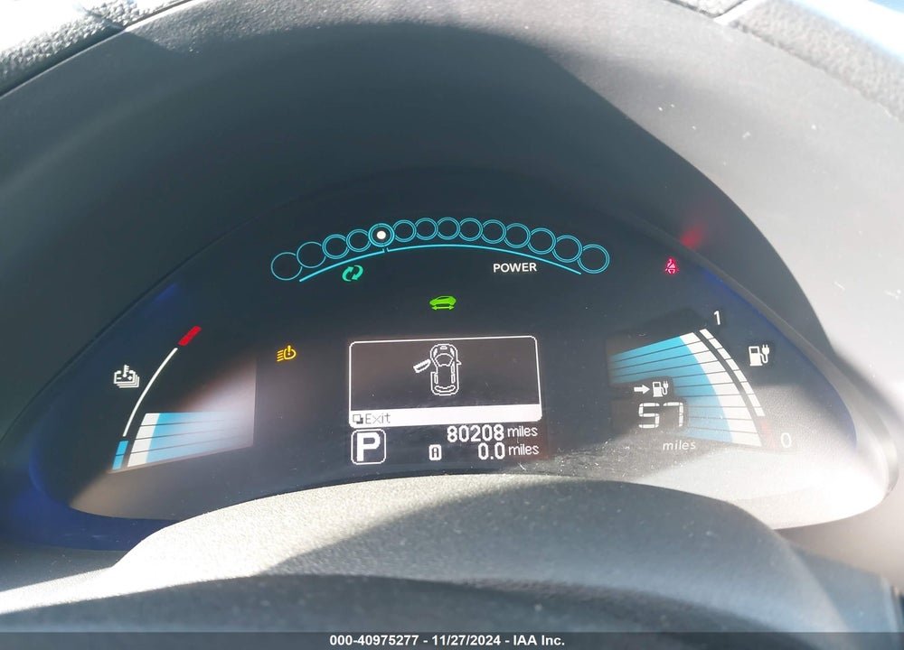 2014 NISSAN LEAF SL VIN: 1N4AZ0CP2EC334335