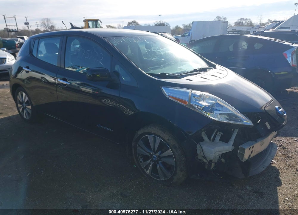 2014 NISSAN LEAF SL VIN: 1N4AZ0CP2EC334335